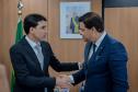 Nesta quarta-feira (22) o secretário de Infraestrutura e Logística do Paraná e deputado federal, Sandro Alex, se reuniu em Brasília com o ministro de Portos e Aeroportos, Silvio Costa Filho, para garantir a instalação do Sistema de Pouso por Instrumento (ILS, na sigla em inglês) no Aeroporto Governador José Richa, em Londrina, no Norte do Paraná. 