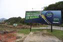 Avança a instalação de canteiros da obra da ponte Guaratuba-Matinhos Foto: Geraldo Bubniak/AEN