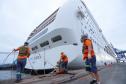 Paraná entra na rota dos cruzeiros internacionais com embarque dos primeiros turistas Foto:Rodrigo Félix Leal / SEIL