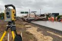 Começa a etapa de concretagem da rodovia entre Palmas e Clevelândia Foto: DER