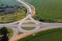 Contorno Sul de Wenceslau Braz, no Norte Pioneiro. Foto: Roberto Dziura/ AEN