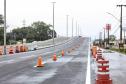 Novo viaduto de São José dos Pinhais tem pista superior liberada Foto: Rodrigo Félix Leal/SEIL-PR