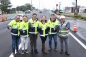 Novo viaduto de São José dos Pinhais tem pista superior liberada Foto: Rodrigo Félix Leal/SEIL-PR