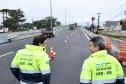 Novo viaduto de São José dos Pinhais tem pista superior liberada Foto: Rodrigo Félix Leal/SEIL-PR