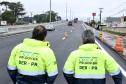 Novo viaduto de São José dos Pinhais tem pista superior liberada Foto: Rodrigo Félix Leal/SEIL-PR