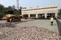 Construção das vigas Rodovia das Cataratas