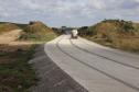 Palmas, 29 de março de 2023 - O governador Carlos Massa Ratinho Junior entrega a obra de revitalização da PRC-280, região Sudoeste. Foram restaurados 59,55 quilômetros (entre Palmas e a BR-153) com pavimento rígido de concreto.
