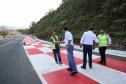 PR-170 vistoria na nova área de escape