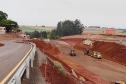 PR-445 terá pare e siga nos próximos dias para içamento de vigas em pontes e viadutos - Ponte sobre o Rio Apucaraninha