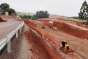 PR-445 terá pare e siga nos próximos dias para içamento de vigas em pontes e viadutos - Ponte sobre o Rio Apucaraninha