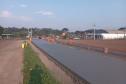 Obra de restauração de rodovia em concreto entre Palmas e Clevelândia chega a 75%