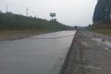 Obra de restauração de rodovia em concreto entre Palmas e Clevelândia chega a 75%