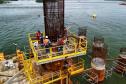 Obras da Ponte de Guaratuba 