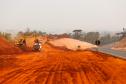 Na foto, obras no trecho entre Mauá da Serra e Antonina.