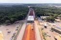 Obras de duplicação da Rodovia das Cataratas