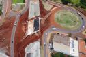 Obras do Viaduto da PUC, em Londrina