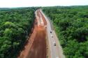 Obras de duplicação da Rodovia das Cataratas
