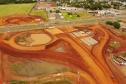 Obra da Perimetral Leste de Foz do Iguaçu