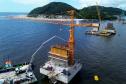 Obras da Ponte de Guaratuba