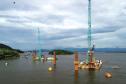 Obras da Ponte de Guaratuba