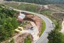 Obras na PR-092 em Rio Branco do Sul