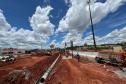 Obra do Trevo do Catuaí em Maringá