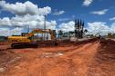 Obra do Trevo do Catuaí em Maringá