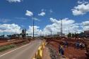 Obra do Trevo do Catuaí em Maringá