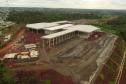 obras na Perimetral Leste de Foz