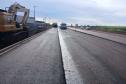 Obras na duplicação de rodovia em Toledo