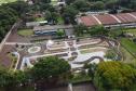 rua da Escola de Trânsito do DER/PR vista de cima