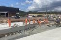 Obras da duplicação da Rodovia dos Minérios em Almirante Tamandare