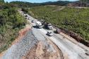 Obra emergencial em rodovia de Rio Branco do Sul