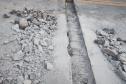 Obras na ponte entre Sertaneja e o município paulista de Assis