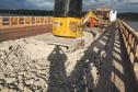 Obras na ponte entre Sertaneja e o município paulista de Assis