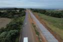Obras de duplicação em concreto da PRC-466