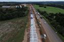 Obras de duplicação em concreto da PRC-466