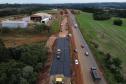 Obras de duplicação em concreto da PRC-466