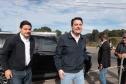 O governador Carlos Massa Ratinho Junior e o ministro dos Transportes, Renan Filho, participam nesta quarta-feira (18) do anúncio do início da duplicação do Contorno Norte de Curitiba.