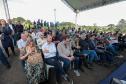 O governador Carlos Massa Ratinho Junior e o ministro dos Transportes, Renan Filho, participam nesta quarta-feira (18) do anúncio do início da duplicação do Contorno Norte de Curitiba.