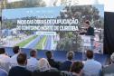 O governador Carlos Massa Ratinho Junior e o ministro dos Transportes, Renan Filho, participam nesta quarta-feira (18) do anúncio do início da duplicação do Contorno Norte de Curitiba.