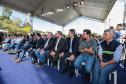 O governador Carlos Massa Ratinho Junior e o ministro dos Transportes, Renan Filho, participam nesta quarta-feira (18) do anúncio do início da duplicação do Contorno Norte de Curitiba.