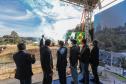 O governador Carlos Massa Ratinho Junior e o ministro dos Transportes, Renan Filho, participam nesta quarta-feira (18) do anúncio do início da duplicação do Contorno Norte de Curitiba.