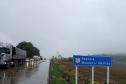Obras de Concretagem da rodovia entre Clevelândia e Pato Branco