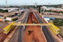 Obras do novo Trevo do Catuaí em Maringá