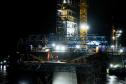 Obras noturnas na Ponte de Guaratuba 