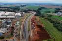obras do novo viaduto de Lerroville