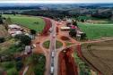 obras do novo viaduto de Lerroville