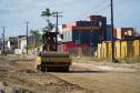 Obras da duplicação em concreto da PR-412 entre Matinhos e Pontal do Paraná