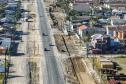 Obras da duplicação em concreto da PR-412 entre Matinhos e Pontal do Paraná